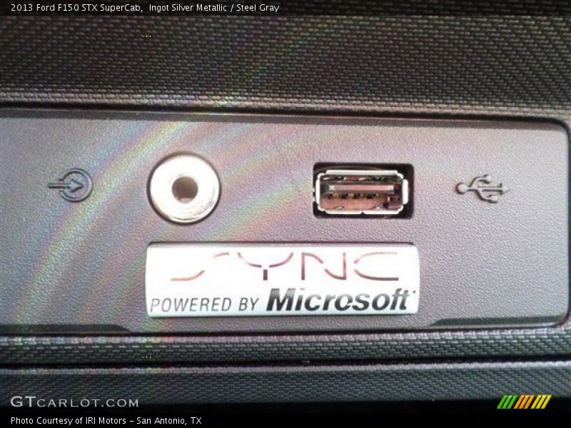 Ingot Silver Metallic / Steel Gray 2013 Ford F150 STX SuperCab