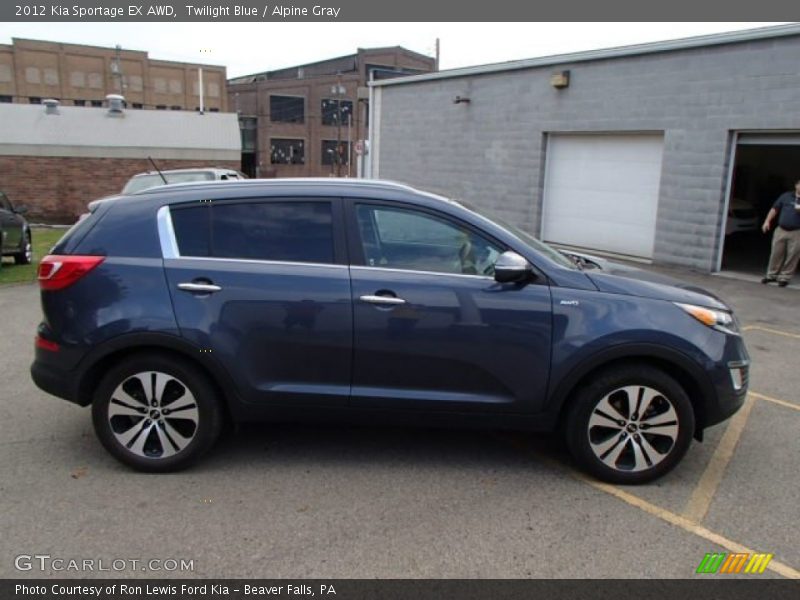  2012 Sportage EX AWD Twilight Blue