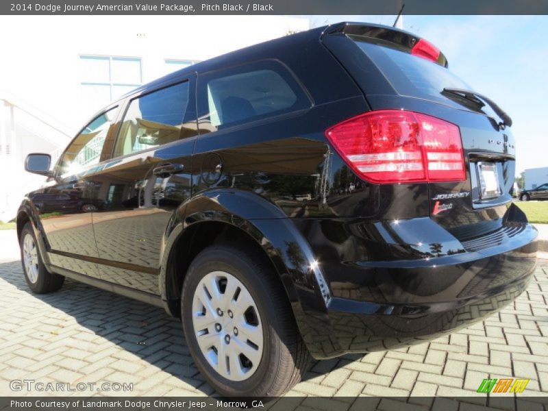 Pitch Black / Black 2014 Dodge Journey Amercian Value Package