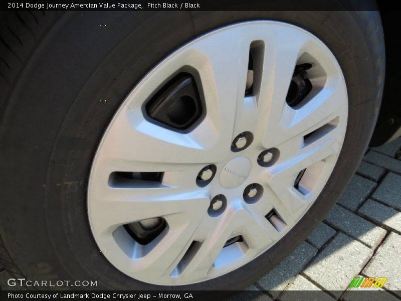 Pitch Black / Black 2014 Dodge Journey Amercian Value Package