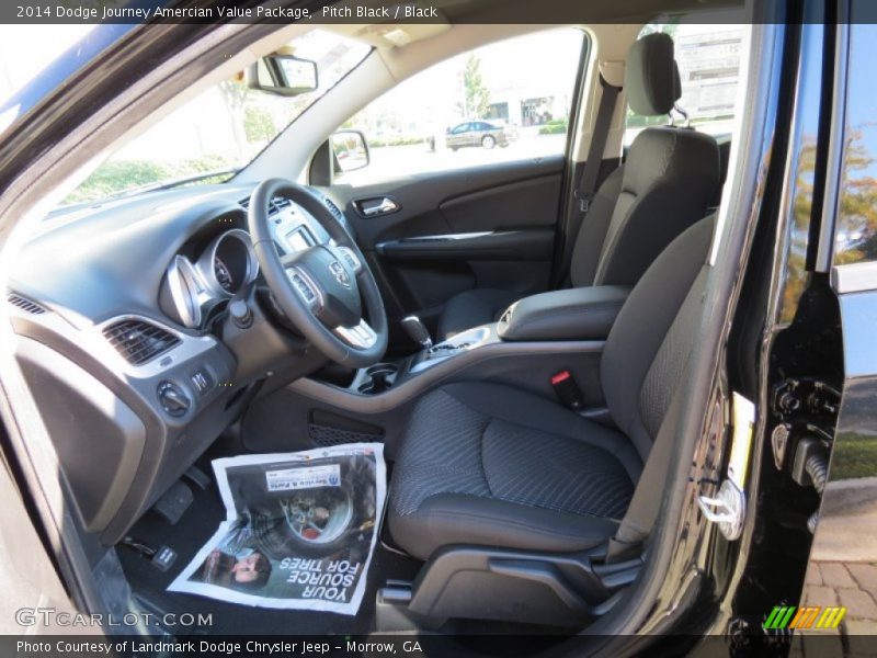 Pitch Black / Black 2014 Dodge Journey Amercian Value Package