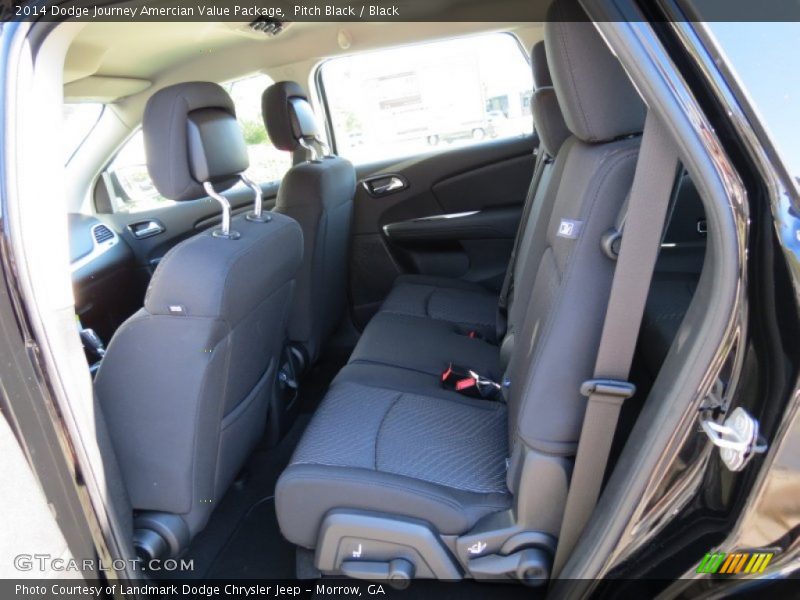 Pitch Black / Black 2014 Dodge Journey Amercian Value Package