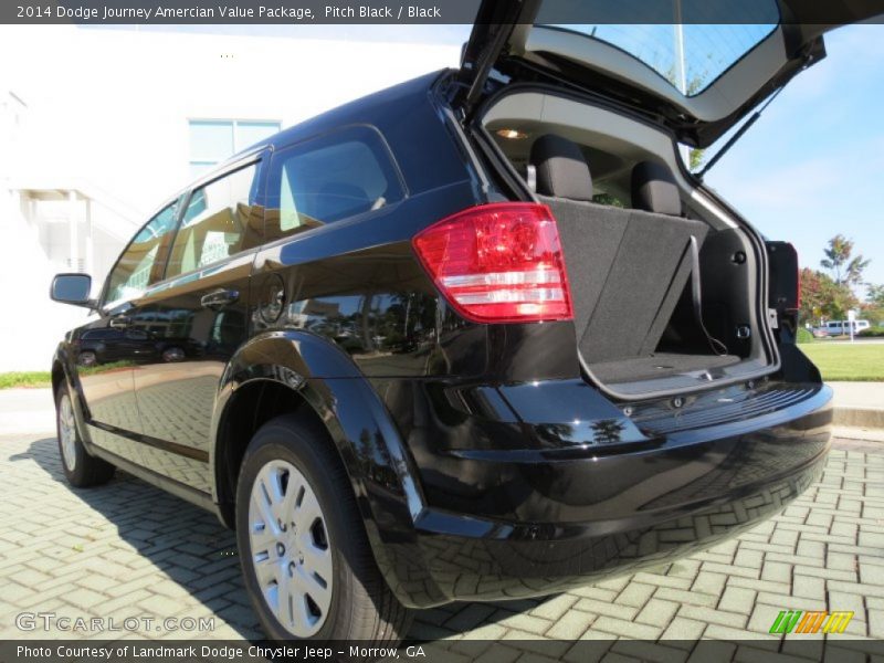Pitch Black / Black 2014 Dodge Journey Amercian Value Package