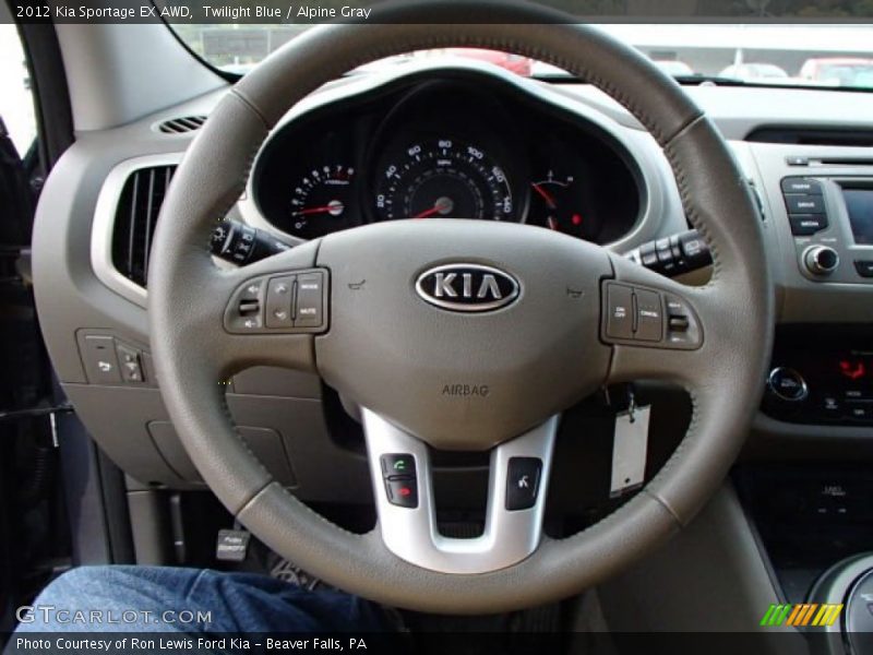  2012 Sportage EX AWD Steering Wheel