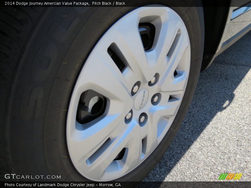 Pitch Black / Black 2014 Dodge Journey Amercian Value Package
