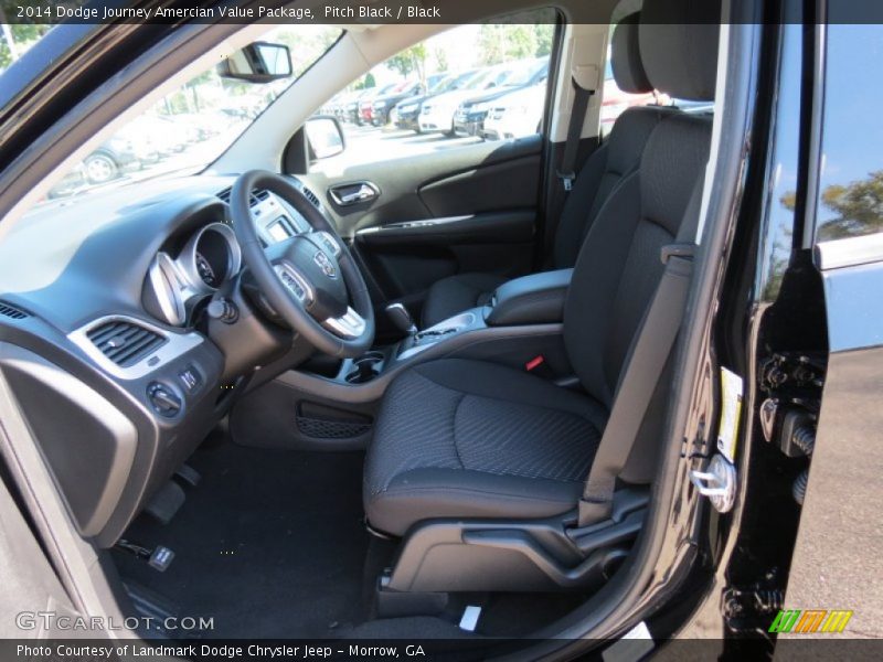 Pitch Black / Black 2014 Dodge Journey Amercian Value Package