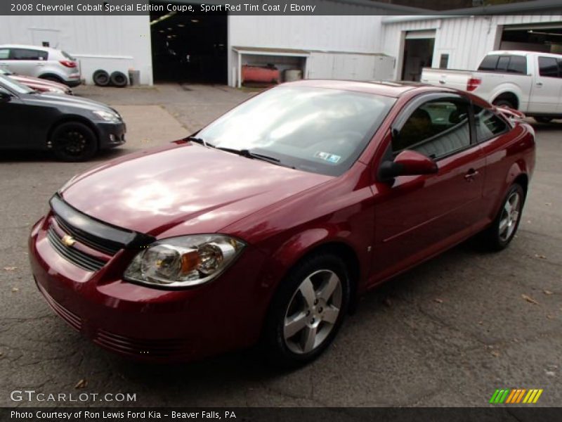 Sport Red Tint Coat / Ebony 2008 Chevrolet Cobalt Special Edition Coupe