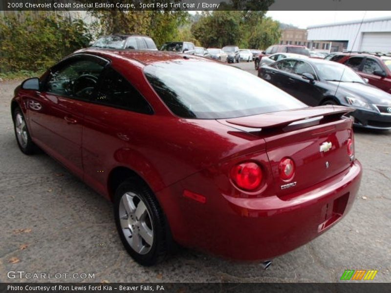 Sport Red Tint Coat / Ebony 2008 Chevrolet Cobalt Special Edition Coupe
