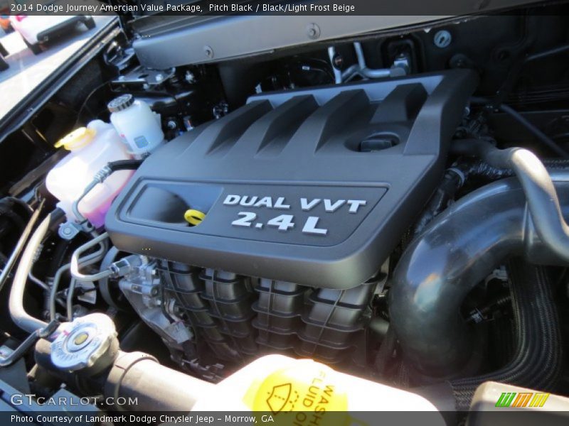 Pitch Black / Black/Light Frost Beige 2014 Dodge Journey Amercian Value Package