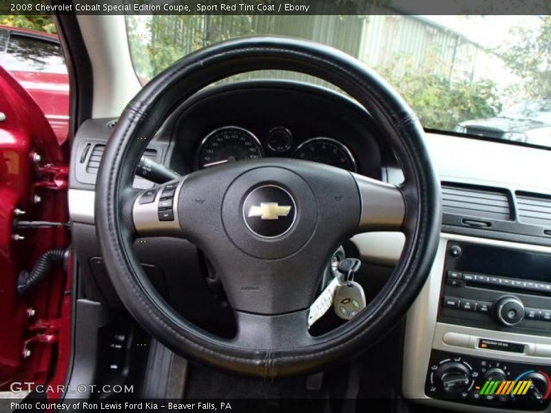 Sport Red Tint Coat / Ebony 2008 Chevrolet Cobalt Special Edition Coupe