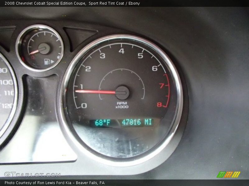Sport Red Tint Coat / Ebony 2008 Chevrolet Cobalt Special Edition Coupe