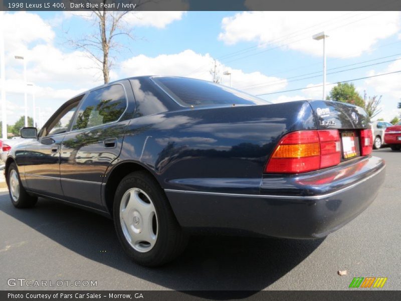 Dark Blue Pearl / Ivory 1998 Lexus LS 400