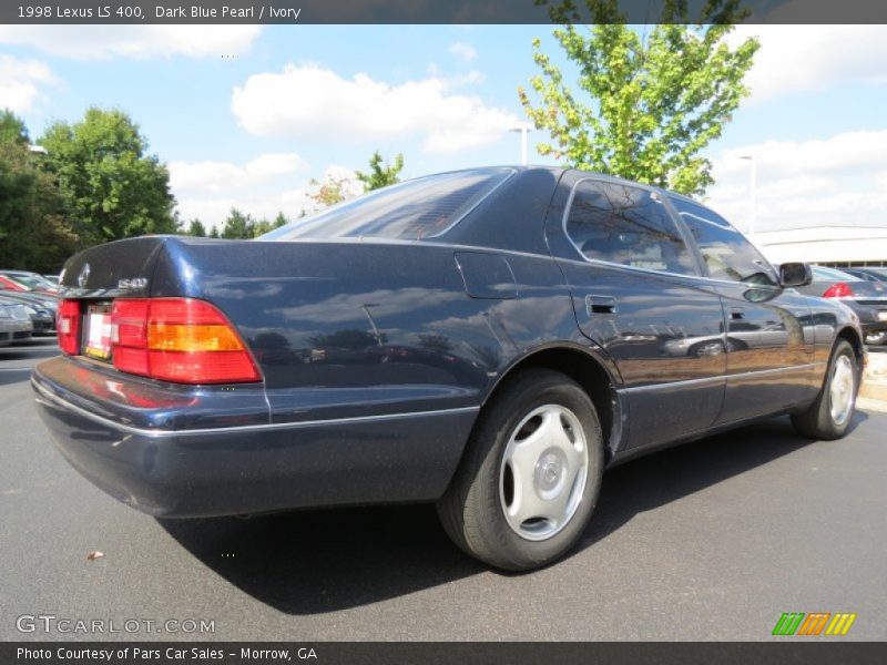 Dark Blue Pearl / Ivory 1998 Lexus LS 400