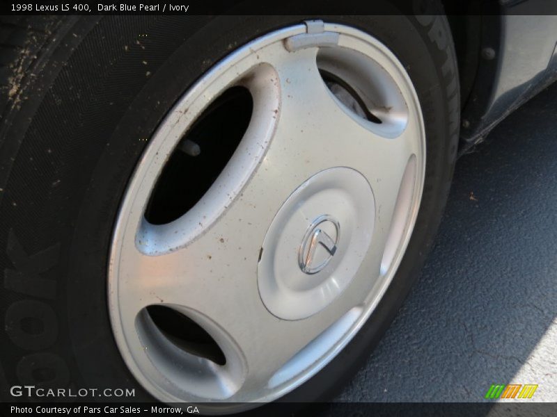 Dark Blue Pearl / Ivory 1998 Lexus LS 400