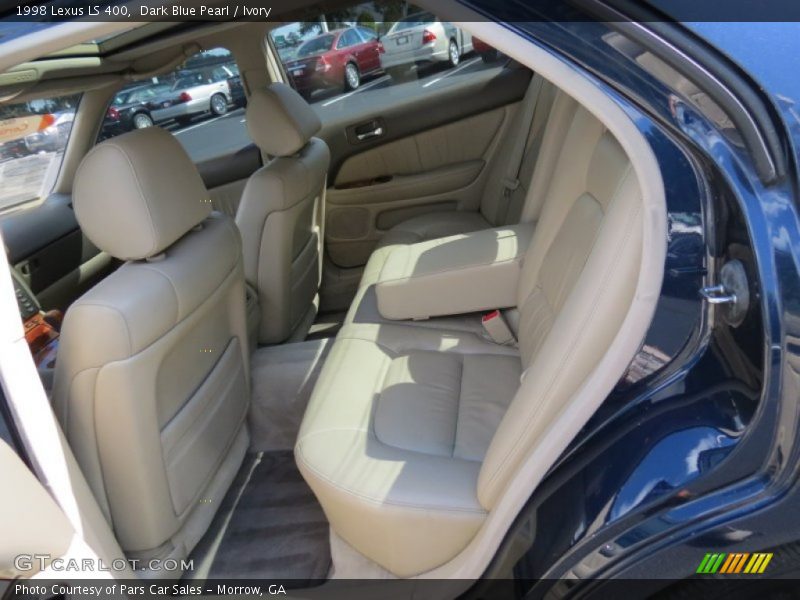 Dark Blue Pearl / Ivory 1998 Lexus LS 400
