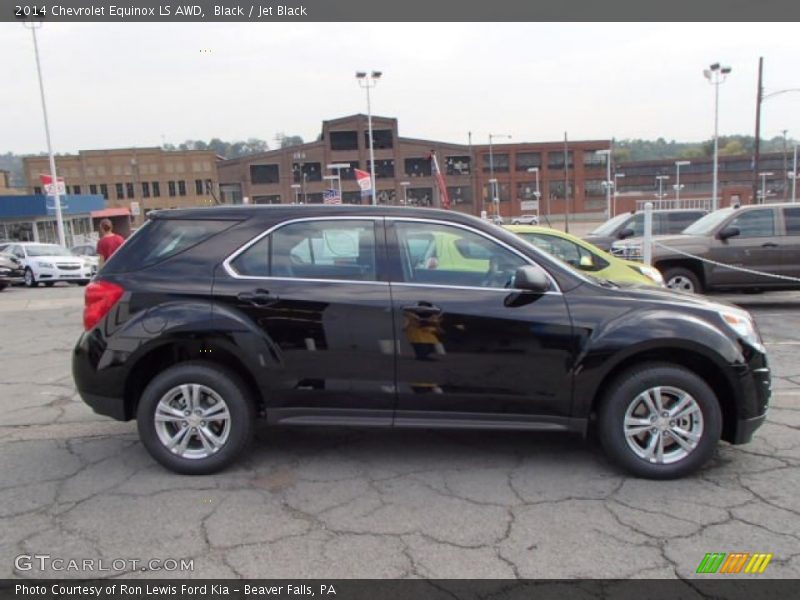 Black / Jet Black 2014 Chevrolet Equinox LS AWD