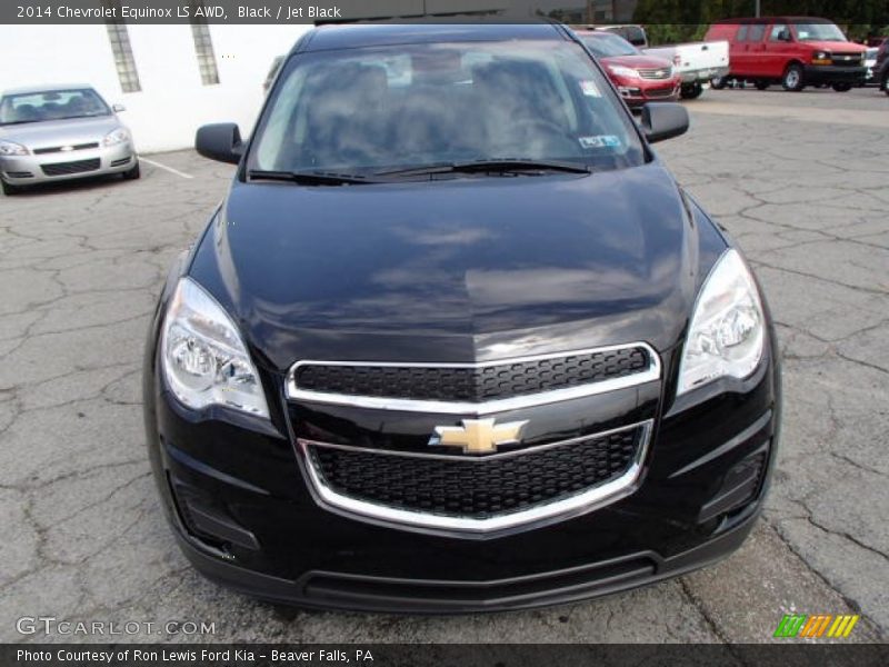 Black / Jet Black 2014 Chevrolet Equinox LS AWD
