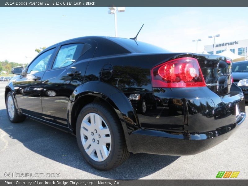 Black Clear Coat / Black 2014 Dodge Avenger SE