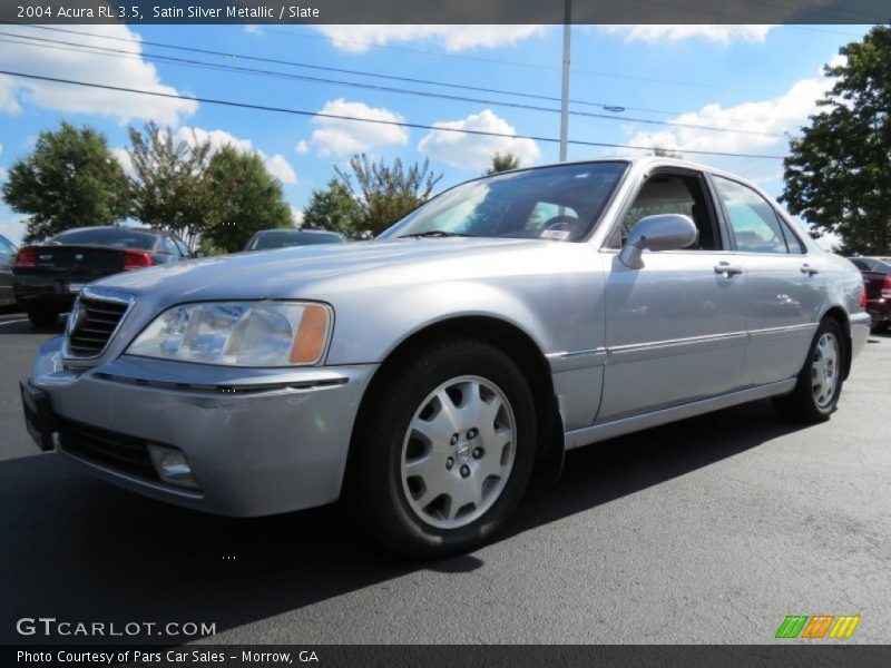 Satin Silver Metallic / Slate 2004 Acura RL 3.5