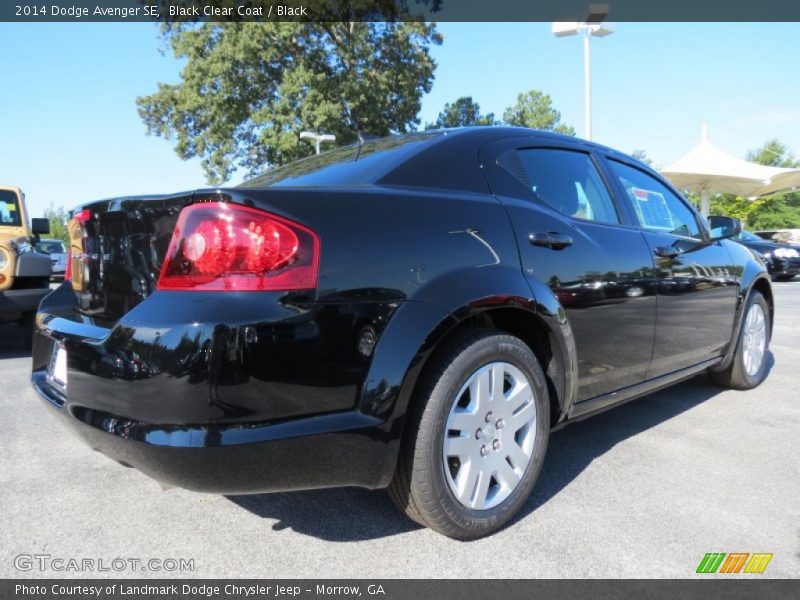 Black Clear Coat / Black 2014 Dodge Avenger SE