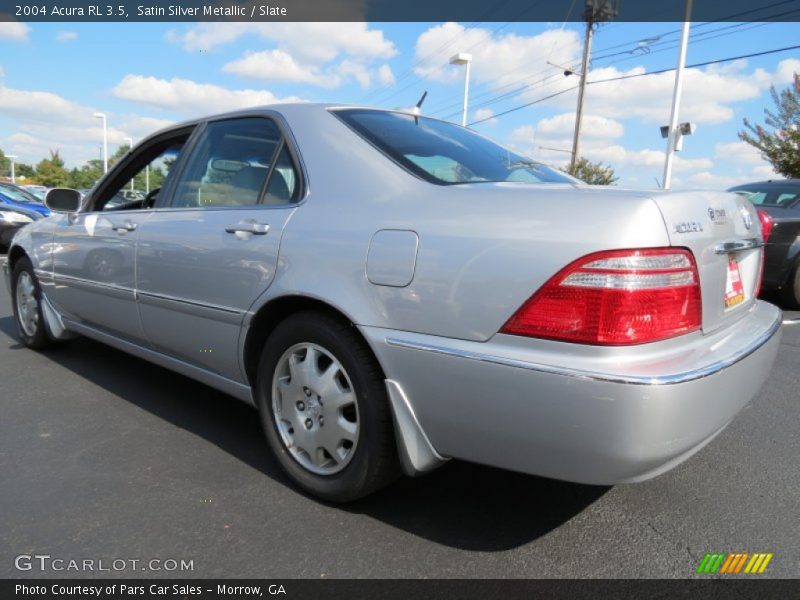 Satin Silver Metallic / Slate 2004 Acura RL 3.5