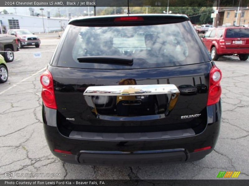 Black / Jet Black 2014 Chevrolet Equinox LS AWD
