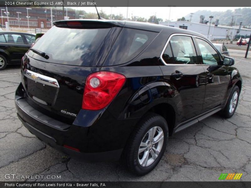 Black / Jet Black 2014 Chevrolet Equinox LS AWD