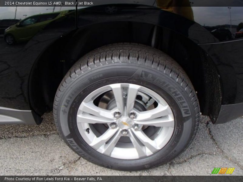 Black / Jet Black 2014 Chevrolet Equinox LS AWD