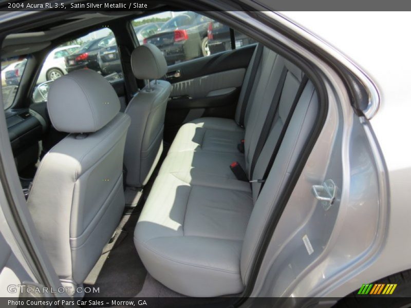 Rear Seat of 2004 RL 3.5