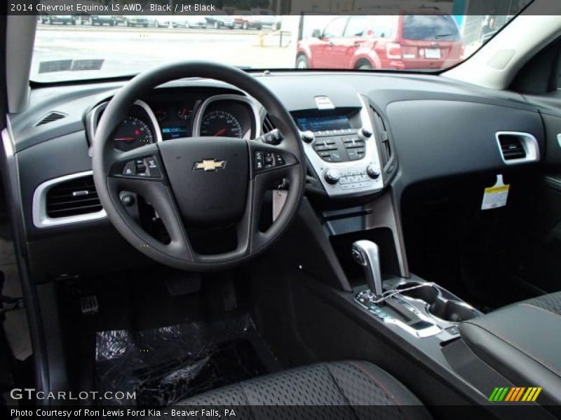 Black / Jet Black 2014 Chevrolet Equinox LS AWD