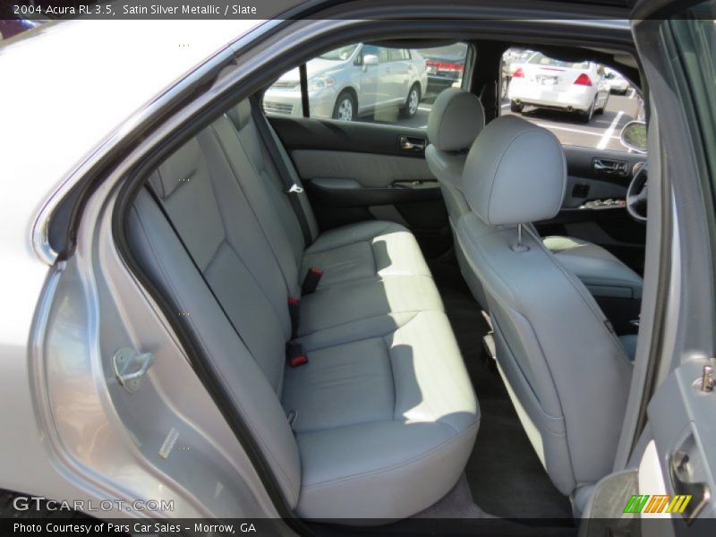 Rear Seat of 2004 RL 3.5