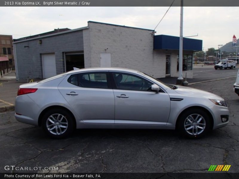 Bright Silver Metallic / Gray 2013 Kia Optima LX