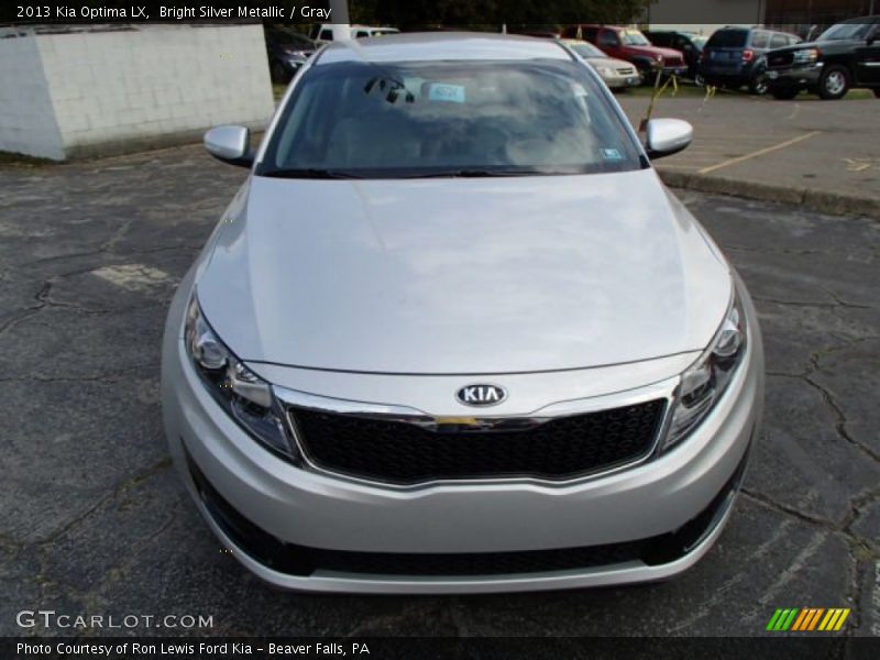 Bright Silver Metallic / Gray 2013 Kia Optima LX