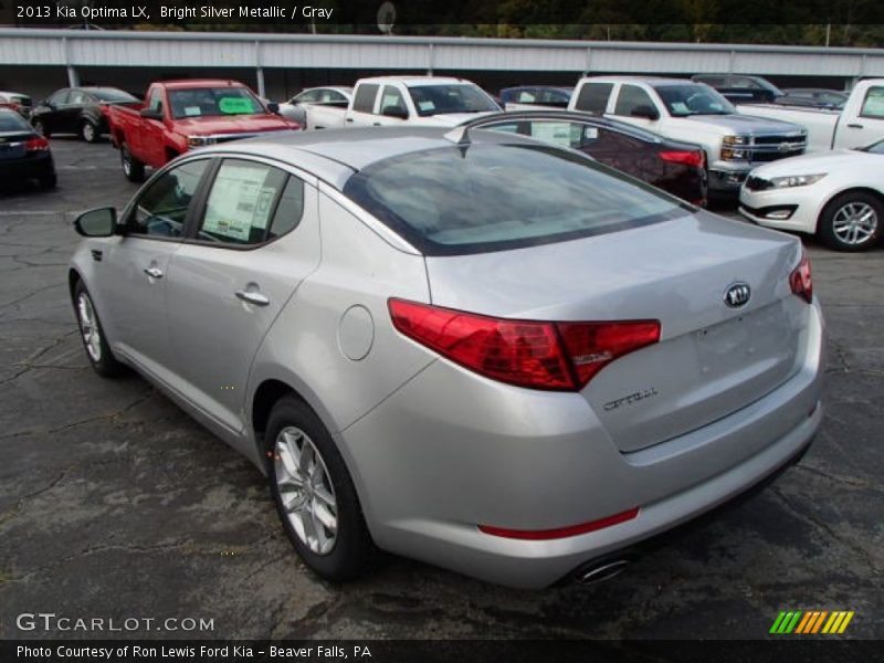 Bright Silver Metallic / Gray 2013 Kia Optima LX