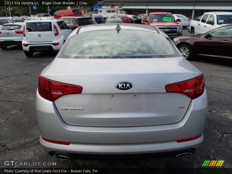 Bright Silver Metallic / Gray 2013 Kia Optima LX