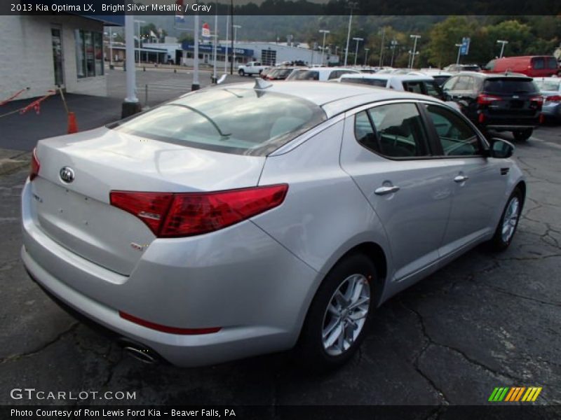 Bright Silver Metallic / Gray 2013 Kia Optima LX