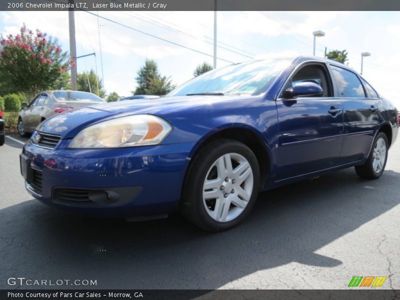 Laser Blue Metallic / Gray 2006 Chevrolet Impala LTZ