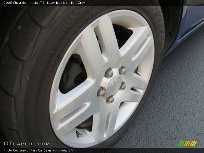 Laser Blue Metallic / Gray 2006 Chevrolet Impala LTZ