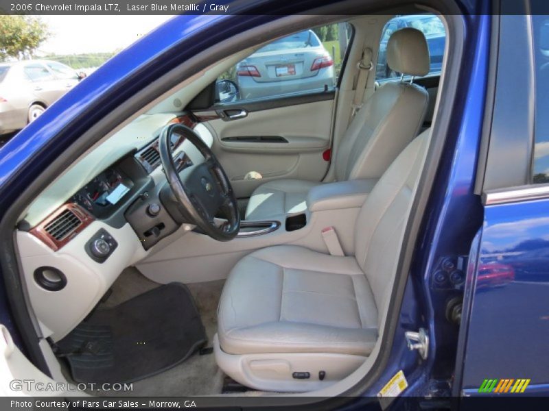 Laser Blue Metallic / Gray 2006 Chevrolet Impala LTZ