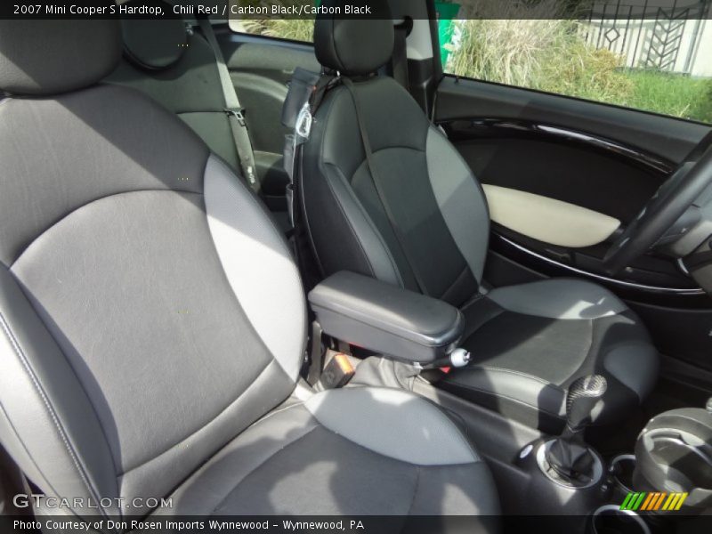 Chili Red / Carbon Black/Carbon Black 2007 Mini Cooper S Hardtop
