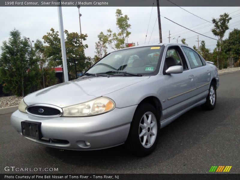 Silver Frost Metallic / Medium Graphite 1998 Ford Contour