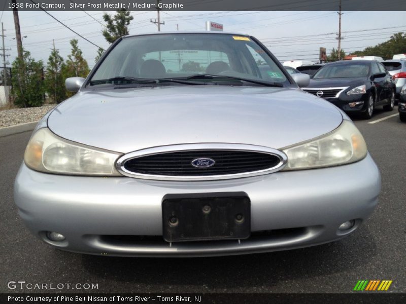 Silver Frost Metallic / Medium Graphite 1998 Ford Contour