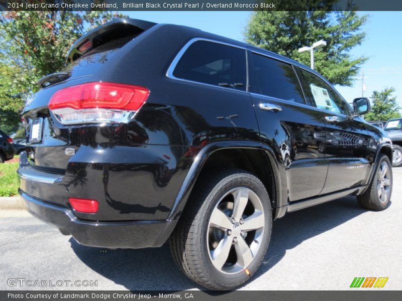  2014 Grand Cherokee Overland Brilliant Black Crystal Pearl