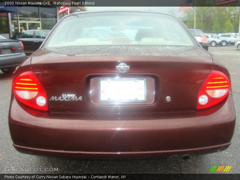 Mahogany Pearl / Blond 2000 Nissan Maxima GXE