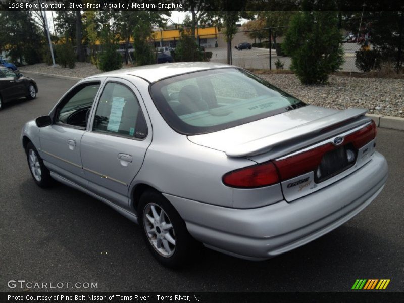 Silver Frost Metallic / Medium Graphite 1998 Ford Contour