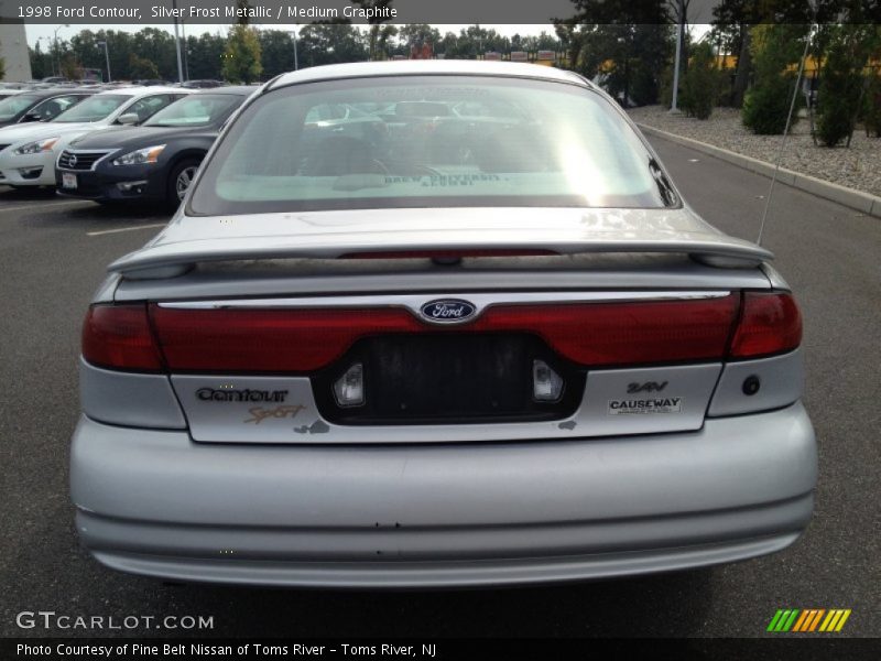 Silver Frost Metallic / Medium Graphite 1998 Ford Contour