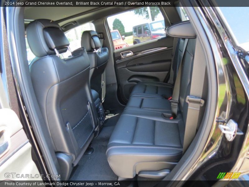 Rear Seat of 2014 Grand Cherokee Overland