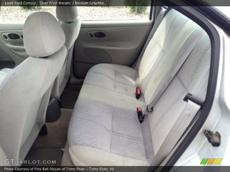 Rear Seat of 1998 Contour 