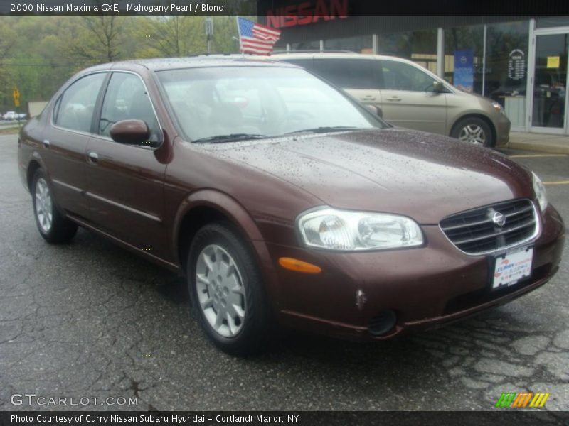 Mahogany Pearl / Blond 2000 Nissan Maxima GXE