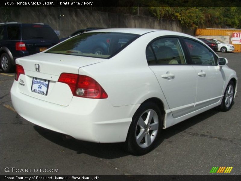 Taffeta White / Ivory 2006 Honda Civic EX Sedan